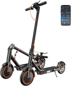 Electric Scooter, 30-35km Range, Ultra-Light Electric Scooters for Adults and Teens, 36V 7.8Ah Battery, 500W Peak Motor, App Control, 3 Speed Mode, T series Foldable E Scooter