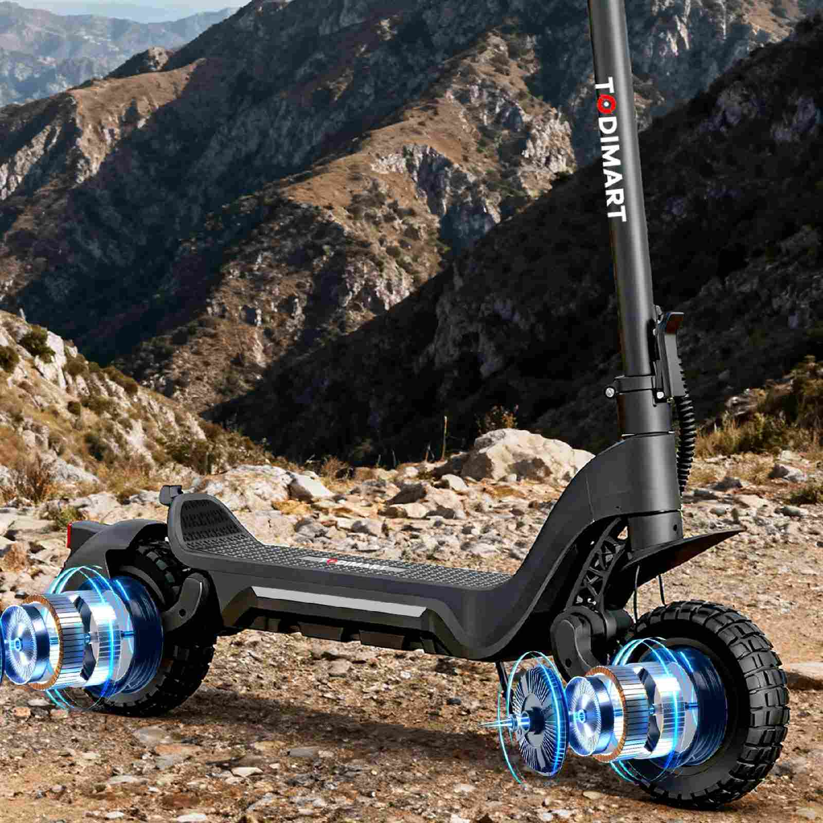 TODIMART X5S Dual motor powerful electric scooter