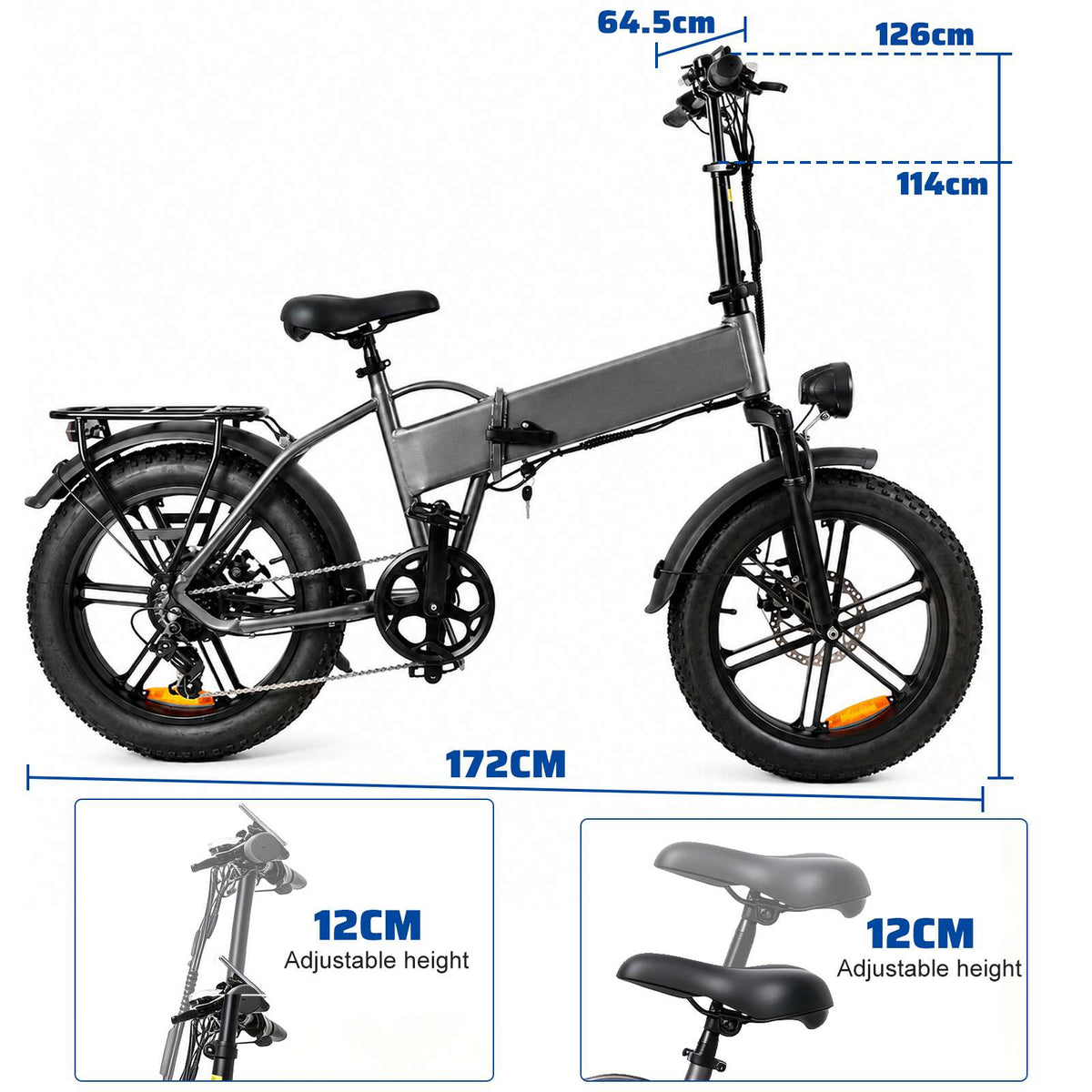 TODIMART JSL039K Foldable eBike