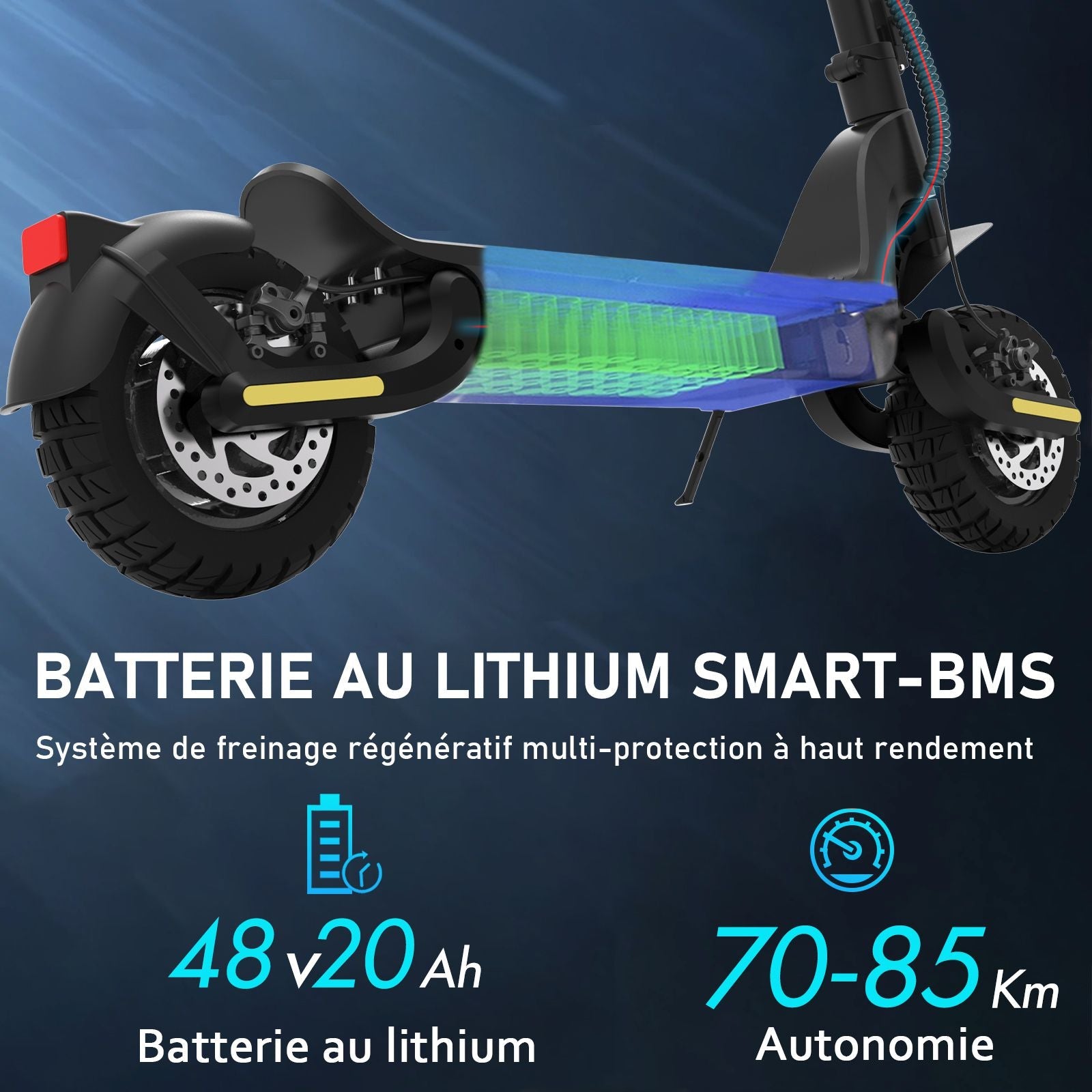 TODIMART X5 Generalüberholter E-Scooter