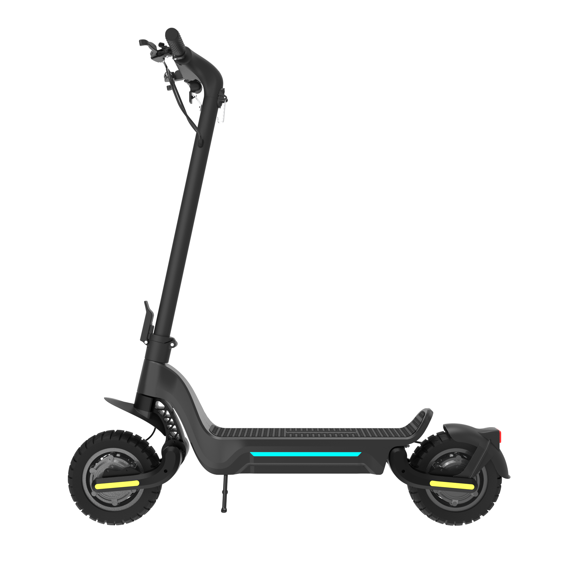 Todimart X5S Adult Electric Scooter: Black Todimart X5S Off-Road Electric Scooter (with 10-inch off-road tires) – Outdoor Off-Road – Also Great for City Commuting