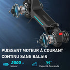 Todimart X5S Off-Road Electric Scooter: Black Todimart X5S Electric Scooter (with 10-inch off-road tires) – Dual Motor Drive – 35° Climbing Angle – Also ideal for city commuting